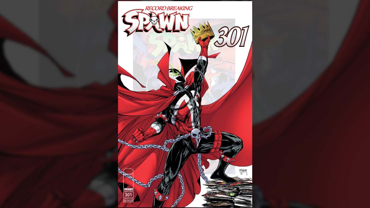 nuevo comic spawn #350 rompe record guinness