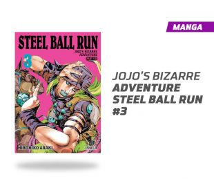 JOJOS BIZARRE ADVENTURE STEEL BALL RUN NÚMERO 3