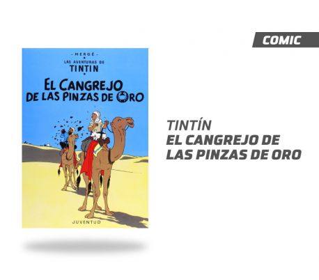 TINTIN Y EL CANGREJO DELAS PINZAS DE ORO