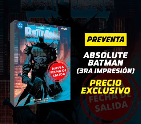 Absolute Batman Vol 1 (tercera impresión) - PREVENTA