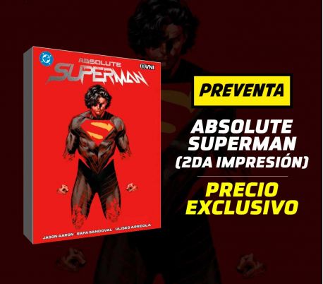 Absolute Superman Vol 1 (segunda impresión) - PREVENTA