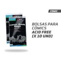 Bolsas para cómic Acid Free (Pack X 10 Unidades)