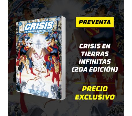 Crisis en Tierras Infinitas (Segunda Impresión) - PREVENTA