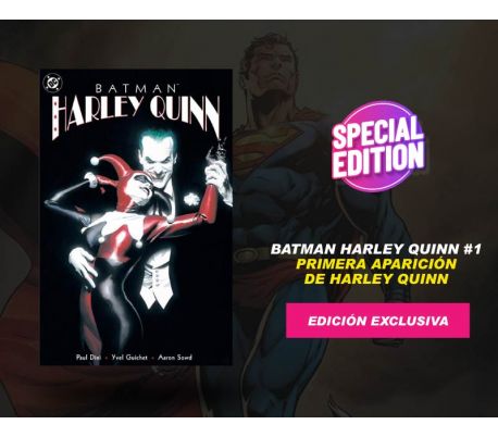BATMAN HARLEY QUINN NÚMERO 1 FACSIMILE ALEX ROSS