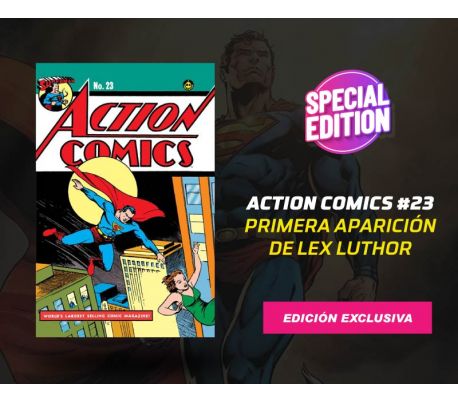 Action Comics número 23 Facsimile (primera aparición de Lex Luthor)
