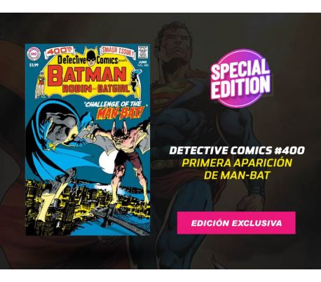 DETECTIVE COMICS NÚMERO 400 FACSIMIL - PRIMERA APARICION DE MAN-BAT