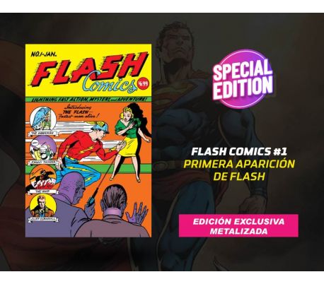 FLASH COMICS NÚMERO 1 (PRIMERA APARICIÓN DE FLASH)