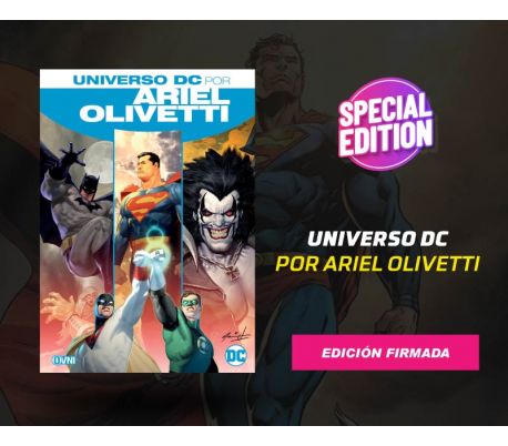 Universo Dc de Ariel Olivetti Edición Firmada