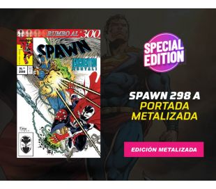 Spawn número 298 Portada A Metalizado