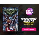 The Incredible Hulk número 712 firmado por Adi Granov Portada Variante