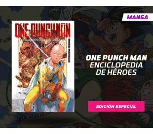 One Punch Man Enciclopedia de Héroes
