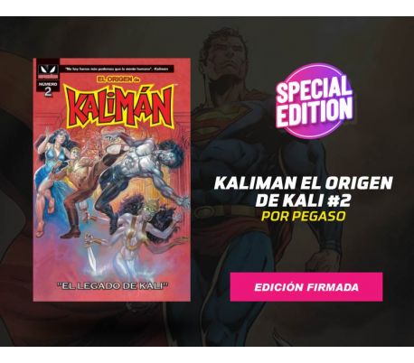 Kalimán el origen de Kali número 2 autografiado