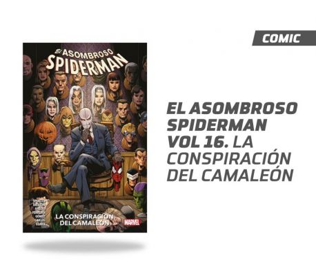 EL ASOMBROSO SPIDERMAN VOL 16. LA CONSPIRACIÓN DEL CAMALEÓN
