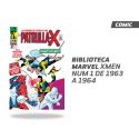 BIBLIOTECA MARVEL X-MEN NUM 1 DE 1963 A 1964