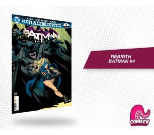 Batman número 4 rebirth