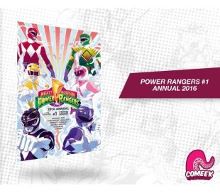 Mighty Morphin Powers Rangers Anual 2016 Portada A
