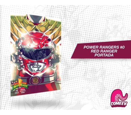 Mighty Morphin Powers Rangers número 0 Ranger Rojo