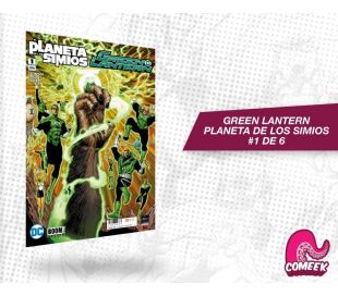 Green Lantern el Planeta de los Simios número 1 de 6