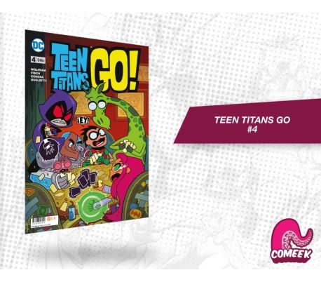 Teen Titans Go número 4