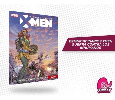 Extraordinarios Xmen Guerra contra los Inhumanos