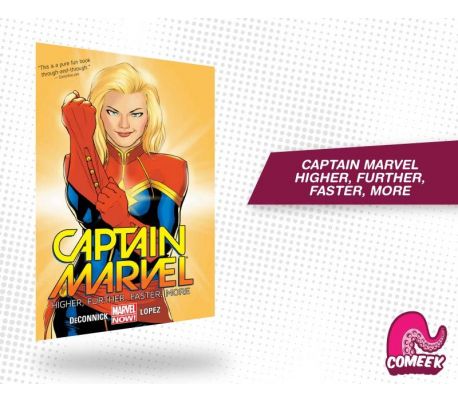 Captain Marvel Higher, Further, Faster, More
