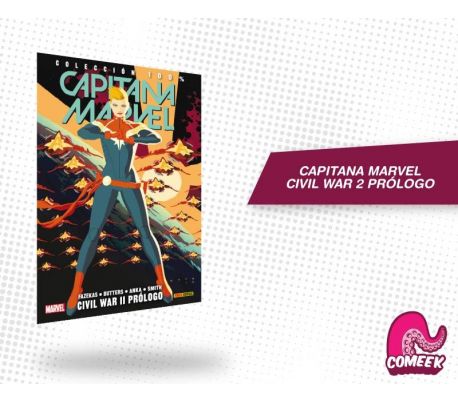 Capitana Marvel Civil War 2 Prólogo