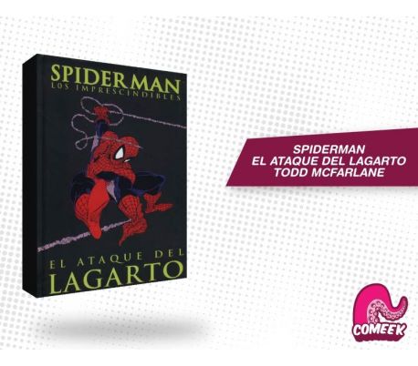 Spiderman El Ataque del Lagarto Todd Mcfarlane