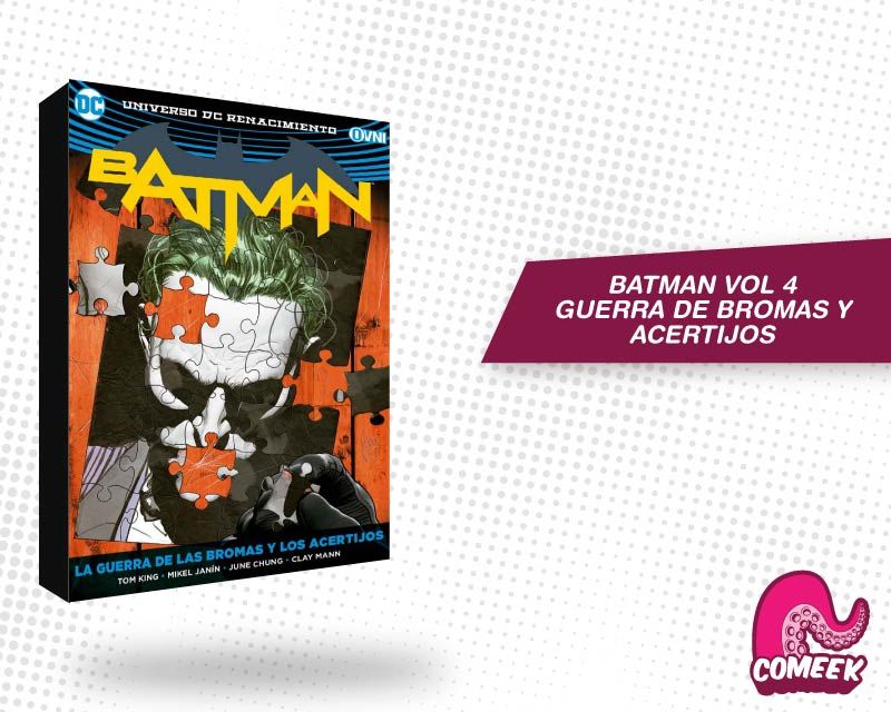 Batman Vol 4 Guerra de Bromas y Acertijos