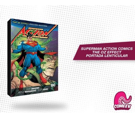 Superman Action Comics The Oz Effect Portada Lenticular