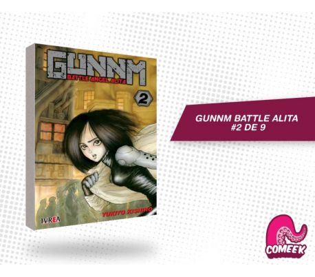 Gunnm Battle Angel Alita número 2 de 9 Gunnm Battle Angel Alita número 2 de 9
