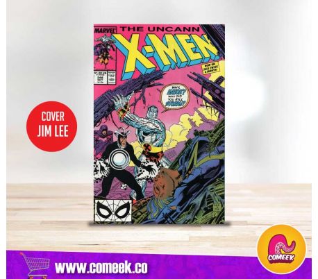 The Uncanny Xmen número 248 portada Jim Lee
