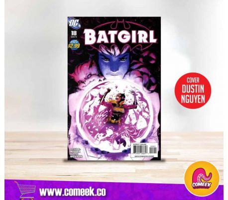 Batgirl número 18 portada de Dustin Nguyen