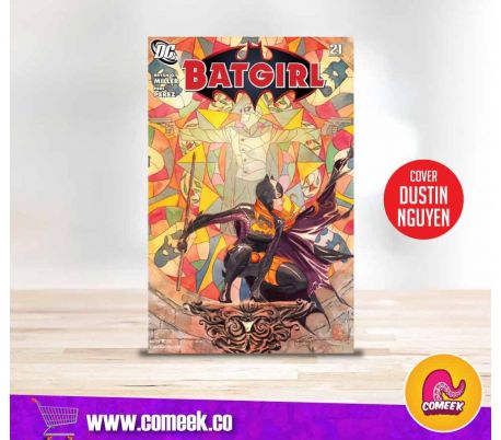 Batgirl número 21 portada de Dustin Nguyen