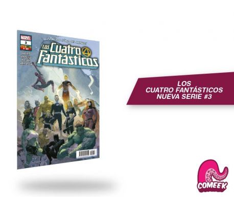 Los Cuatro Fantásticos número 3 nueva serie Los Cuatro Fantásticos número 3 nueva serie