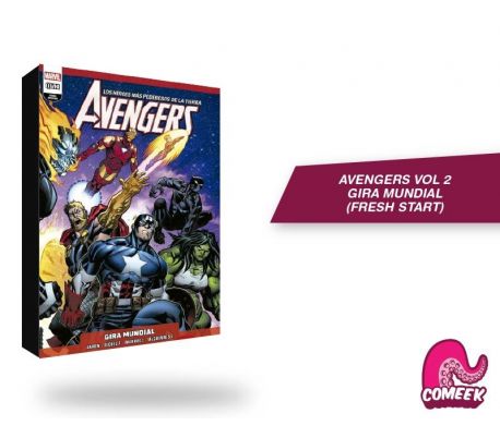 Avengers Vol 2 Gira Mundial Fresh Start  Avengers Vol 2 Gira Mundial Fresh Start