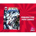 Avengers Sin Rendición número 1 Firmado