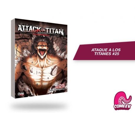 Ataque a los Titanes núm. 25