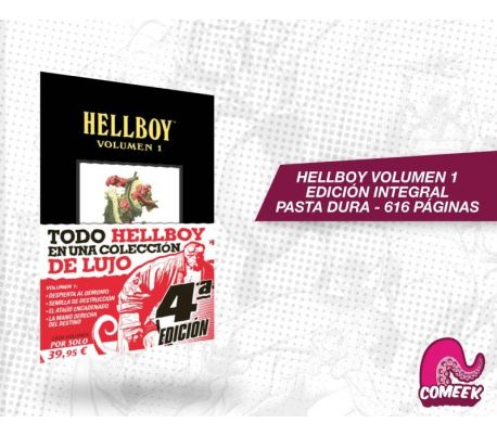 Hellboy Integral volumen 1 - Pasta dura