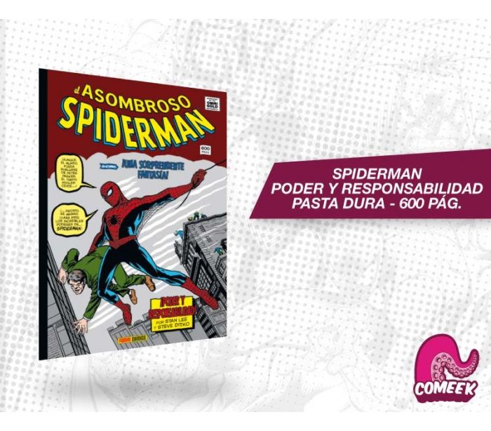 Comic Spiderman Poder y responsabilidad edición especial