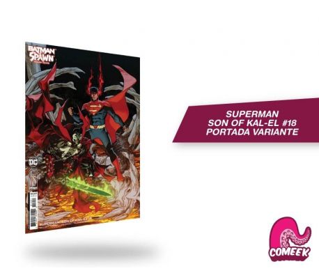 SUPERMAN SON OF KAL-EL número 18 Variante Batman Spawn