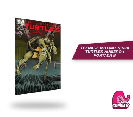 TEENAGE MUTANT NINJA TURTLES NÚMERO 1 PORTADA B