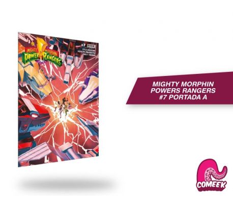 Mighty Morphin Powers Rangers número 7 portada A