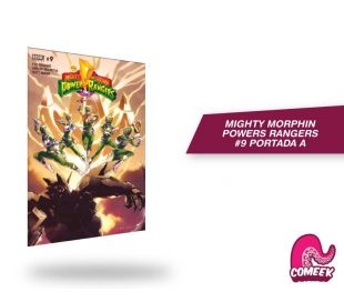 Mighty Morphin Powers Rangers número 9 portada A