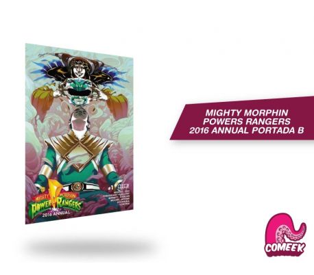 Mighty Morphin Powers Rangers Anual 2016 Portada B
