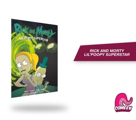 Rick and Morty Lil' Poopy Superstar Portada A