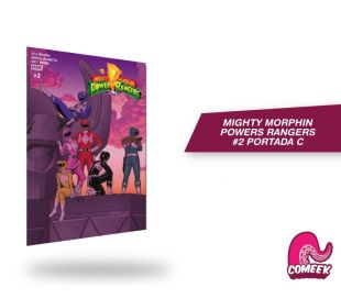 Mighty Morphin Powers Rangers número 2 portada C