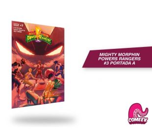 Mighty Morphin Powers Rangers número 3 portada A