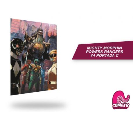 Mighty Morphin Powers Rangers número 4 portada C