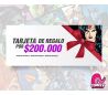 Tarjeta de Regalo por $200.000