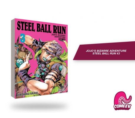 JOJOS BIZARRE ADVENTURE STEEL BALL NÚMERO 3